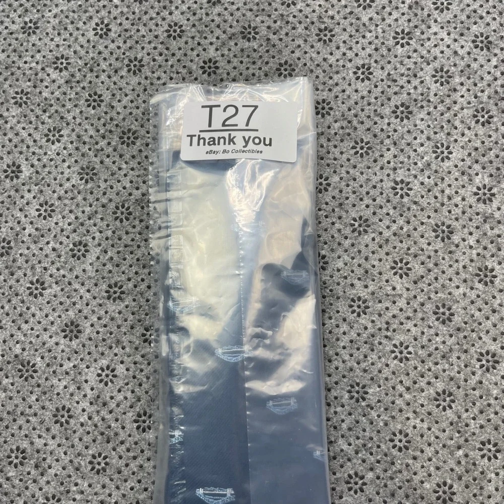 Cape Cod Neckwear Navy Blue Bridge Motif Silk Blend Tie Nautical Preppy T27